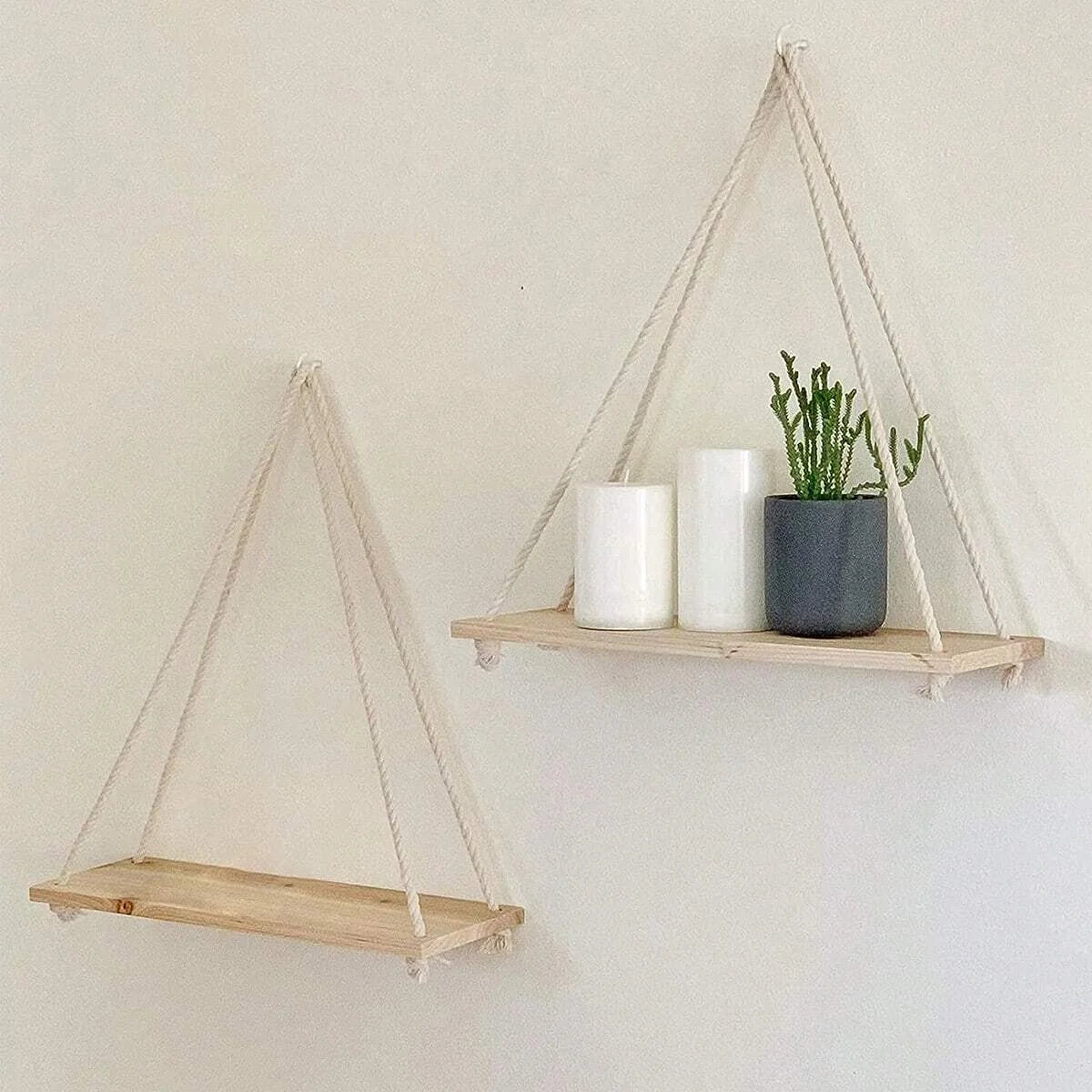 TimberTouch Wall Storage & Planter Rack