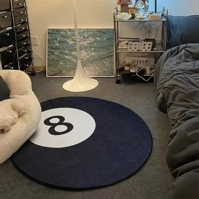 Classic 8 Ball Rug