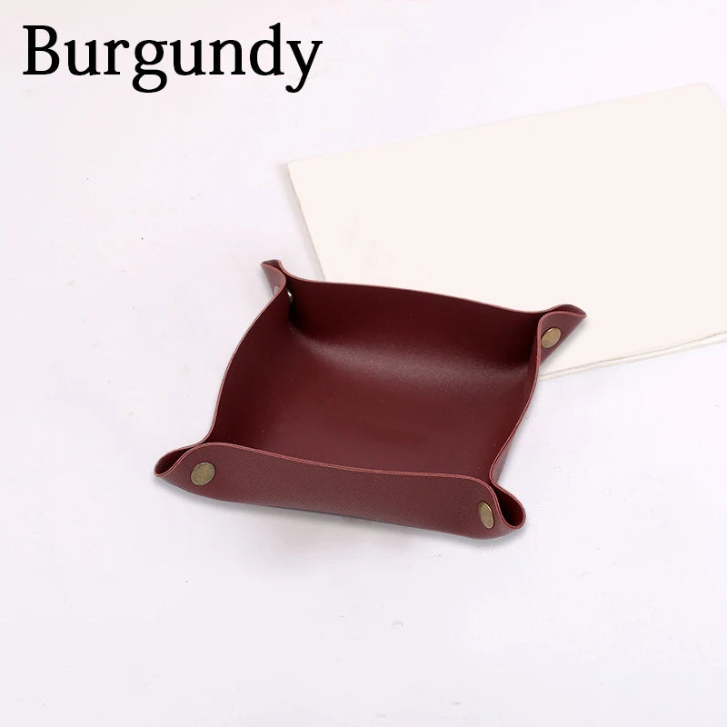 Nordic Leather Cosmetic Tray