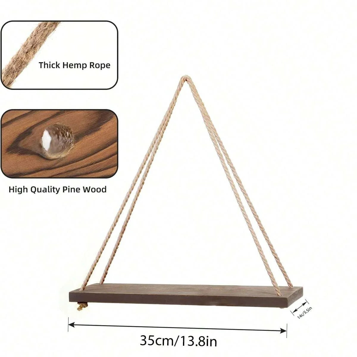 TimberTouch Wall Storage & Planter Rack