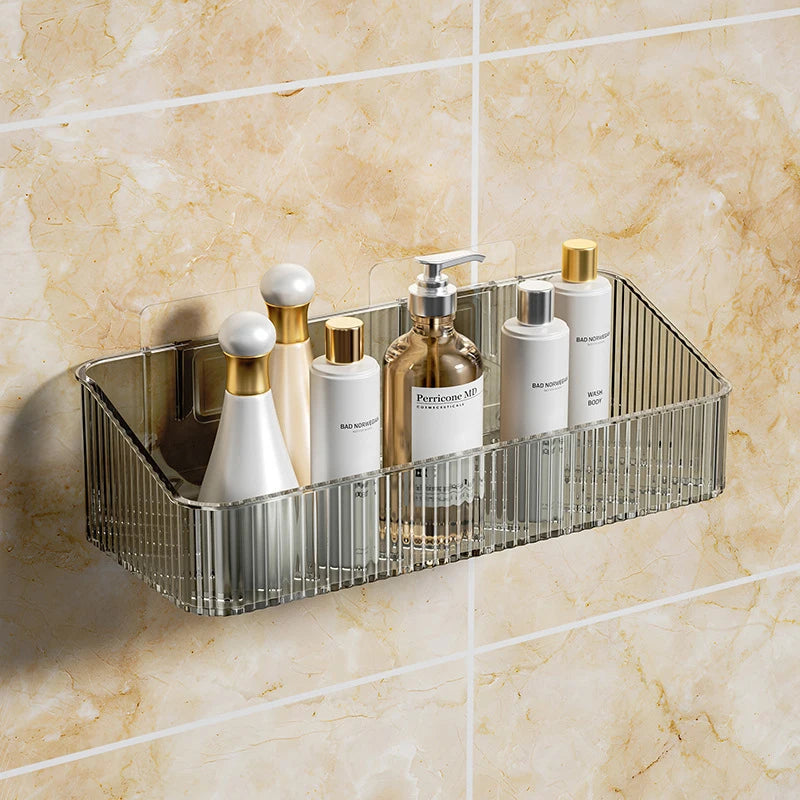 Wall-Mounted Cosmetic Storage Rack