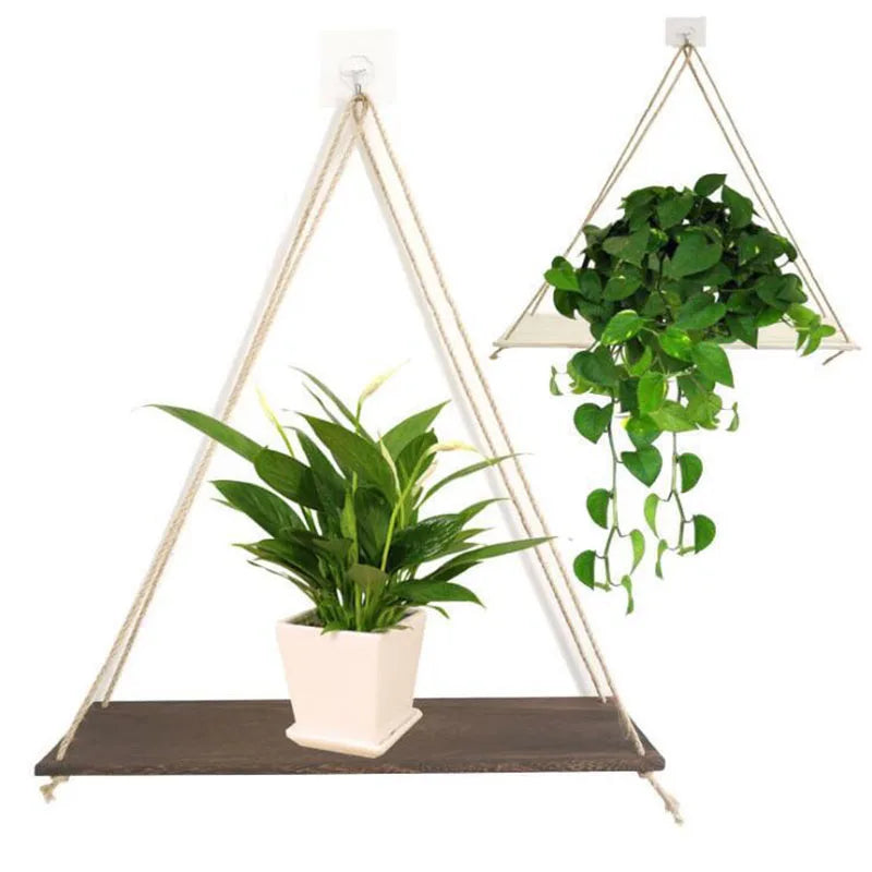 TimberTouch Wall Storage & Planter Rack