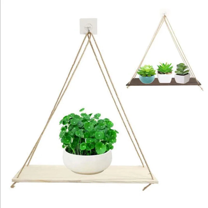 TimberTouch Wall Storage & Planter Rack